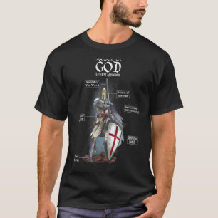 Rüstung der Epheser Gottes 6 10 18 Bibelverse T-Shirt