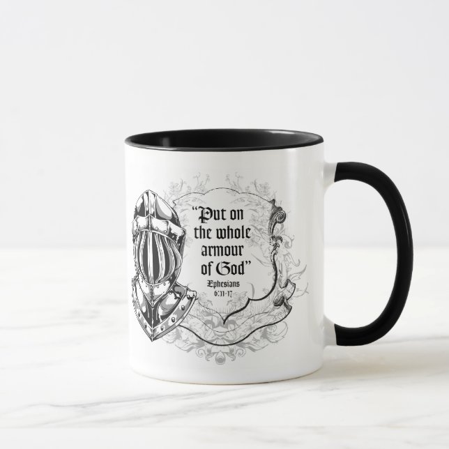 Rüstung der Gott-Kaffee-Tasse Tasse (Rechts)
