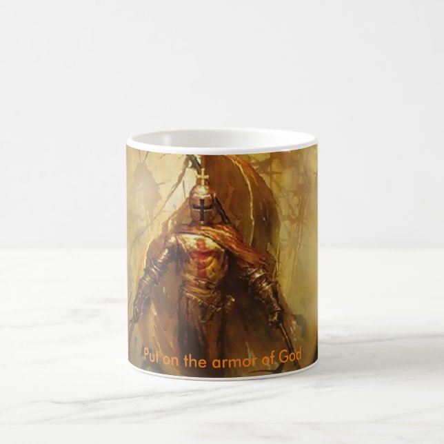 Rüstung der Gott-Tasse Kaffeetasse (Mittel)