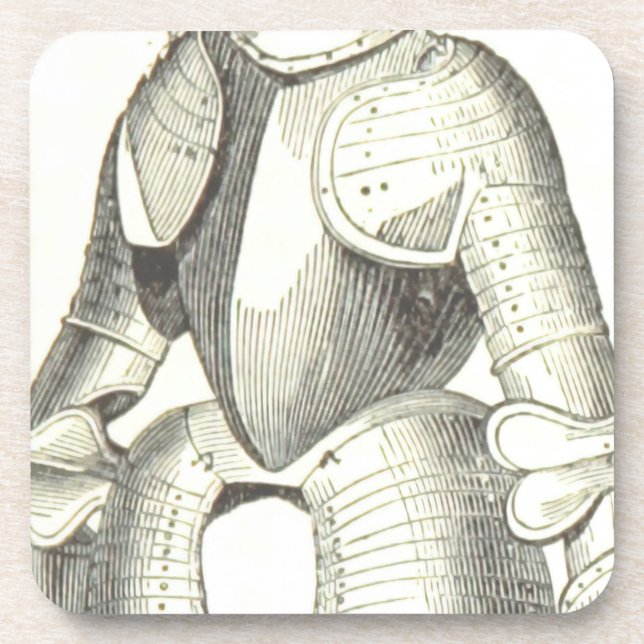 Rüstung Getränkeuntersetzer (Vorderseite)
