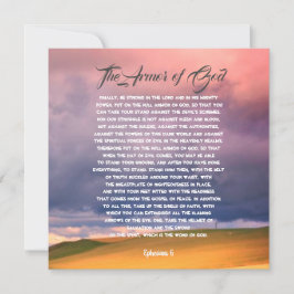 Rüstung Gottes, Ephesianer 6 Karte