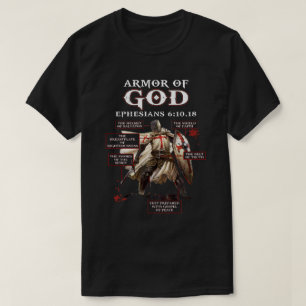 Rüstung Gottes Ritter Templer für Menschen T-Shirt