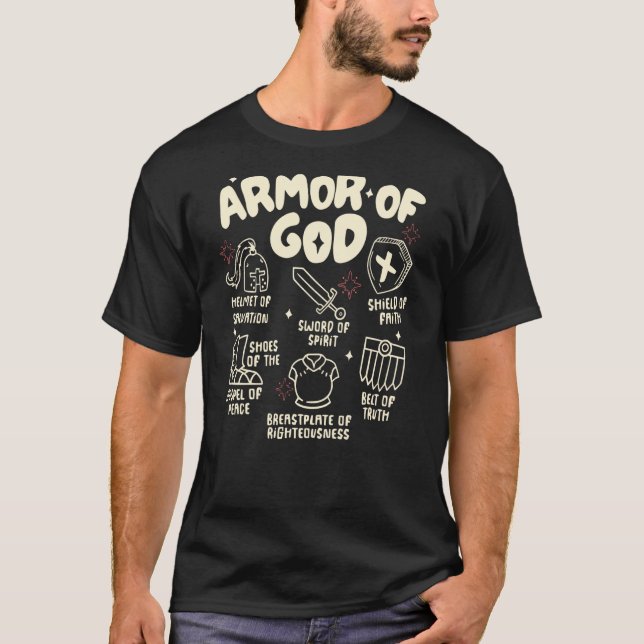 Rüstung Gottes T-Shirt (Vorderseite)