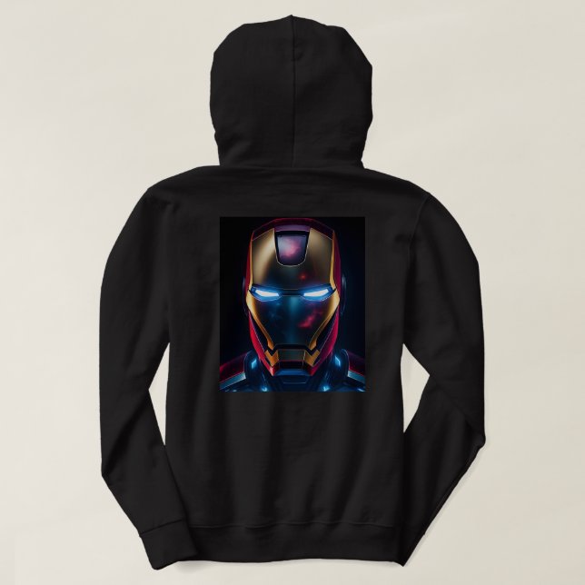 Rüstung nach oben: Marvel Ironman Hoodie (Design Rückseite)
