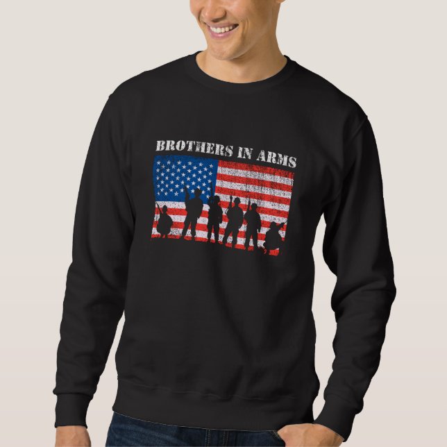Rüstungsbrüder Sweatshirt (Vorderseite)