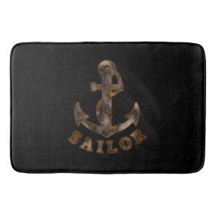 Rusty Anchor Badematte