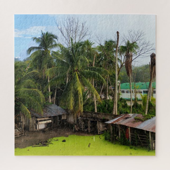 Rusty barn yard life puzzle (Vertikal)