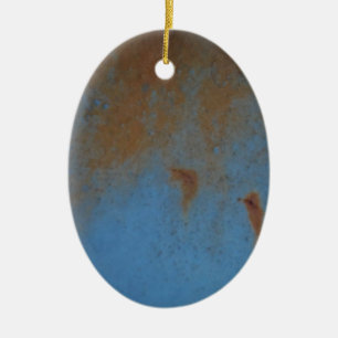 Rusty Blue Hintergrund Keramikornament