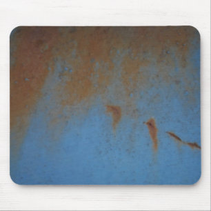 Rusty Blue Hintergrund Mousepad