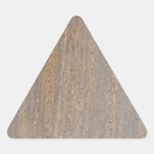 Rusty Brown Marble Triangle Sticker