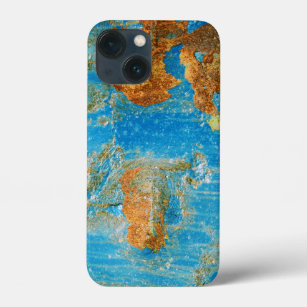 Rusty Distressed Blue Metal Case-Mate iPhone Hülle