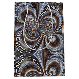 Rusty Fraktal Science Fiction Mittlere Geschenktüte