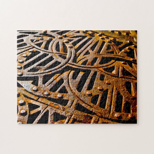 Rusty Grate Puzzle (Horizontal)