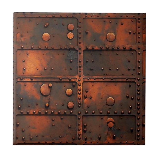 Rusty Iron Keramik Tile Fliese (Vorderseite)