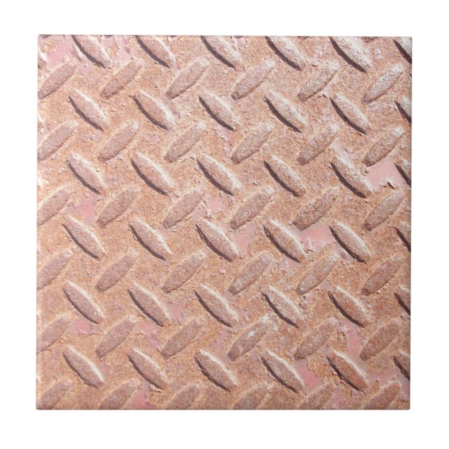 Rusty Iron Tread Fliese (Vorderseite)