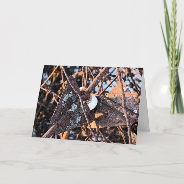 Rusty Junk Pile, Geburtstag Karte (Vorderseite)