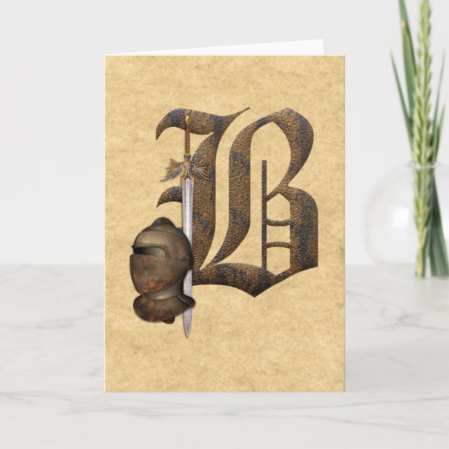Rusty Knights Initial B (Vorderseite)