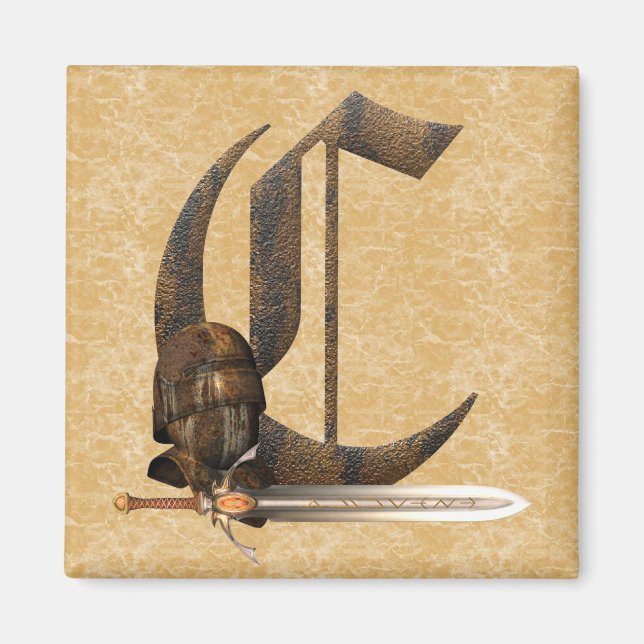 Rusty Knights Initial C Magnet (Vorne)