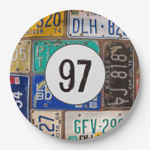 Rusty License Teller 97. Geburtstag