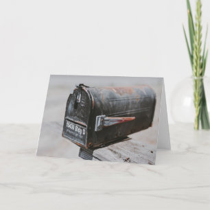 Rusty Mailbox Karte