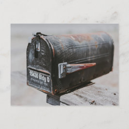 Rusty Mailbox Postkarte
