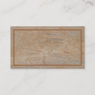 Rusty Marble Textured Business Card Visitenkarte