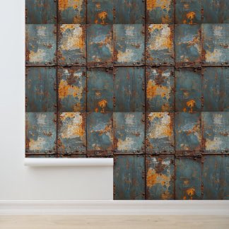 Rusty Metal Industrial  Tapete