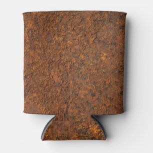 Rusty Metal: Texturierte Eisen Ästhetik. Dosenkühler