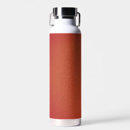 Rusty Red Glitzer Stainless Steel Flasche