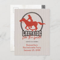 Rusty Red letzte Fahrt für die Braut