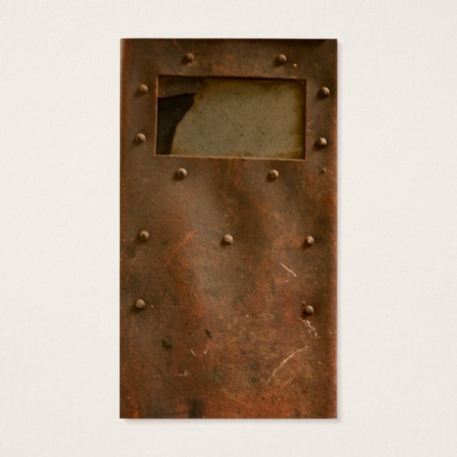 Rusty-Schweißhelm (Rückseite)