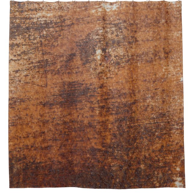 Rusty Textured Metal Surface Duschvorhang (Vorderseite)