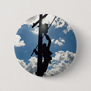 Rusty the Lineman Button