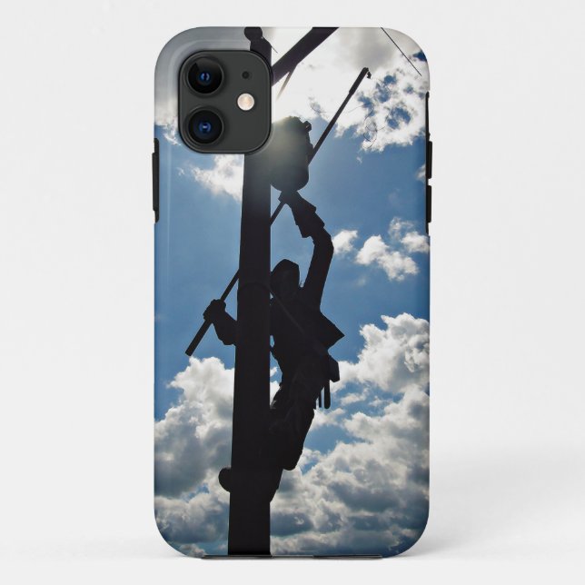 Rusty the Lineman Case-Mate iPhone Hülle (Rückseite)