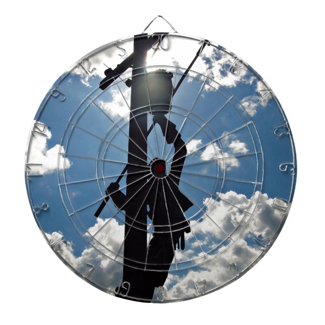 Rusty the Lineman Dartscheibe (vorne)