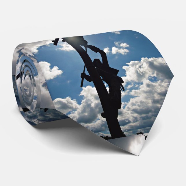 Rusty the Lineman Krawatte (Gerollt)