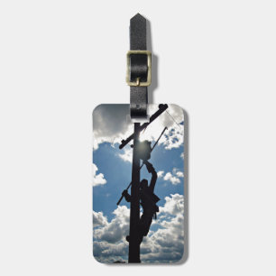 Rusty the Lineman Luggage Tag Gepäckanhänger