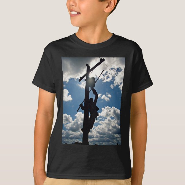 Rusty the Lineman T-Shirt (Vorderseite)