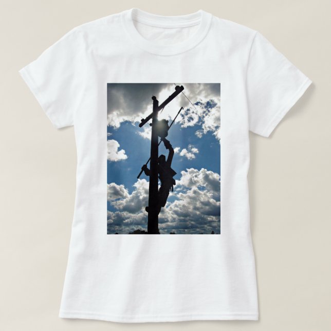 Rusty the Lineman T-Shirt (Design vorne)