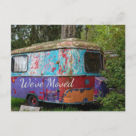 Rusty Trailer, den wir umgezogen haben Postkarte