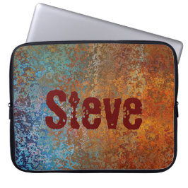 Rusty, Verdigris, Grunge Steampunk Laptopschutzhülle