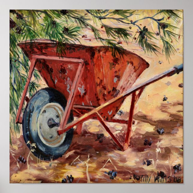 Rusty Wheelbarrow 2009 Poster (Vorne)