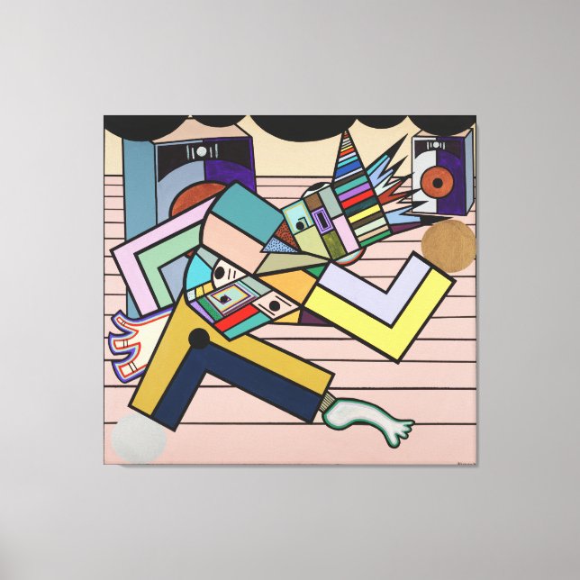 "Ru'style Presence" von Ruchell Alexander Leinwanddruck (Vorderseite)