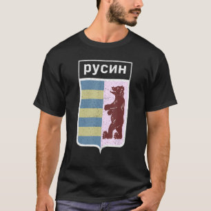 Rusyn Carpatho Slavic ethnische Karpaten Diaspora T-Shirt