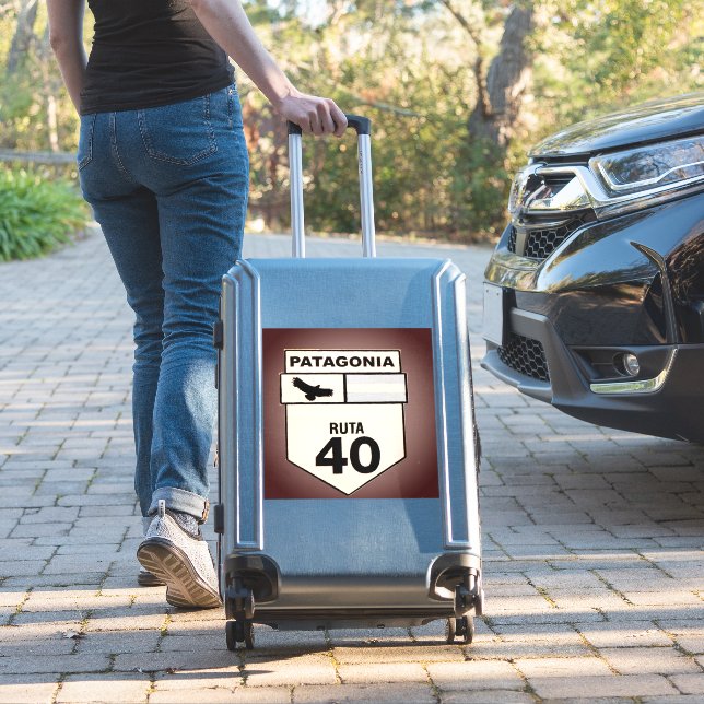 Ruta 40, das ultimative Abenteuer auf dem Weg Aufkleber (Koffer Insitu)