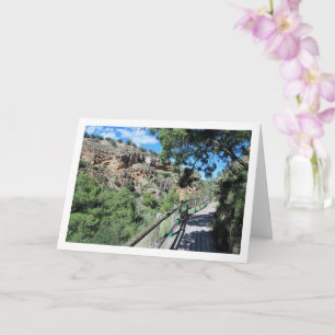 Ruta del Agua Brücke, Chelva, Valencia, Spanien Karte