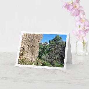 Ruta del Agua Church View, Chelva, Valencia, Spani Karte