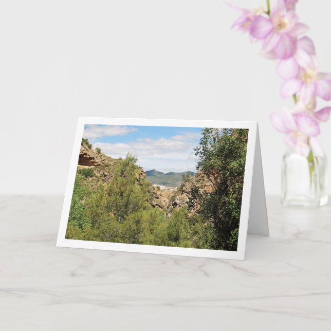 Ruta del Agua Mountain View, Chelva, Valencia Karte (Orchidee)