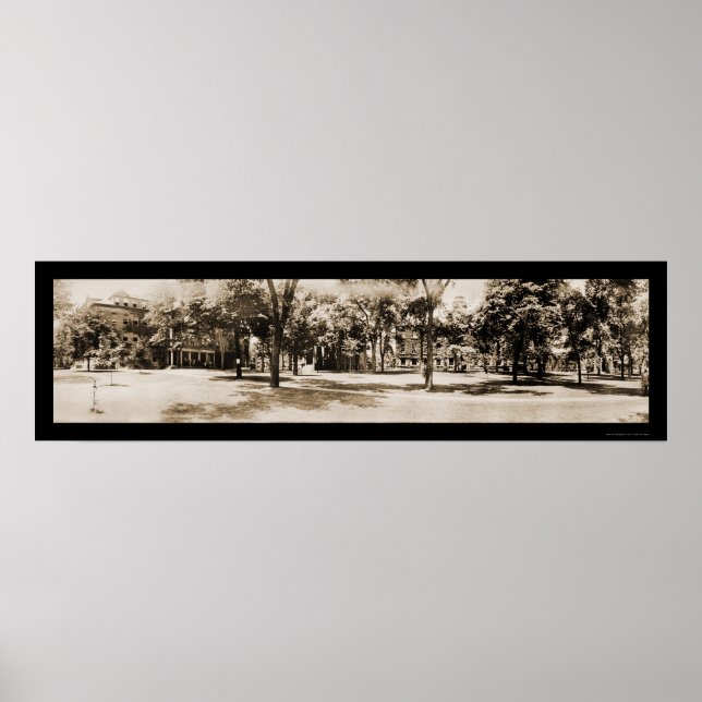 Rutgers University NJ Foto 1913 Poster (Vorne)