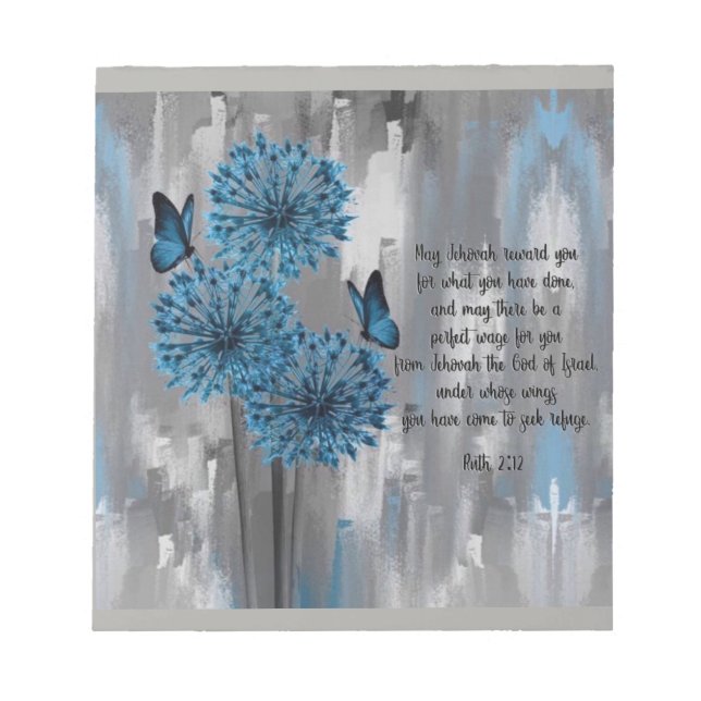 Ruth 2:12 notizblock (Vorderseite)